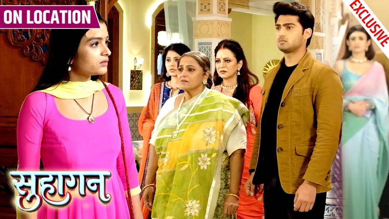 Suhagan | Bindiya Ne Bachai Krish Ke Papa Ki Jaan, Bindiya Aayi Ghar Wapas | On Location