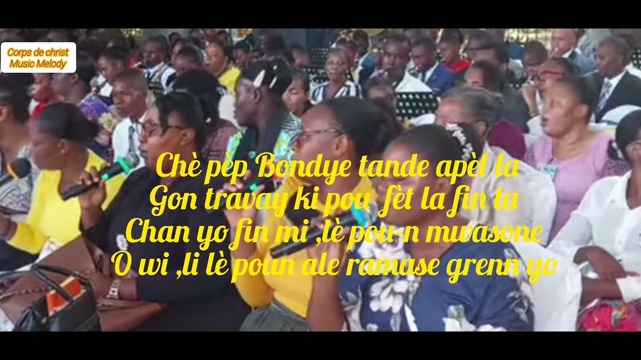Chè pèp Bondye tande apèl la
