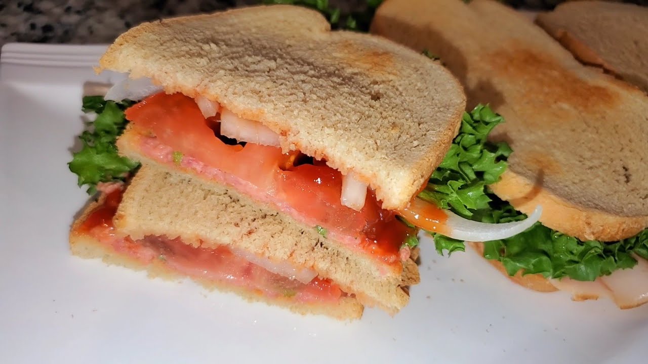 Sandwich Salami men kijan pou prepare li