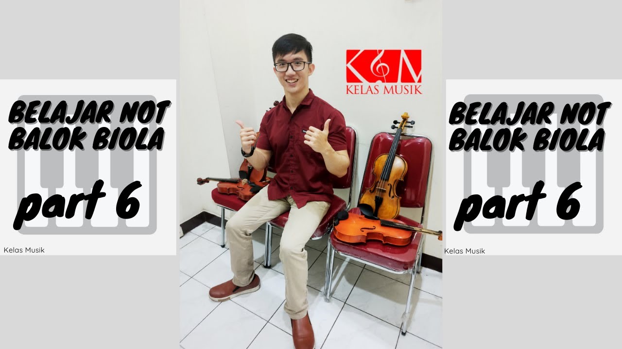 Yuk Belajar Biola | Baca Not Balok Biola MUDAH | Part 6 (jari kelingking senar A)