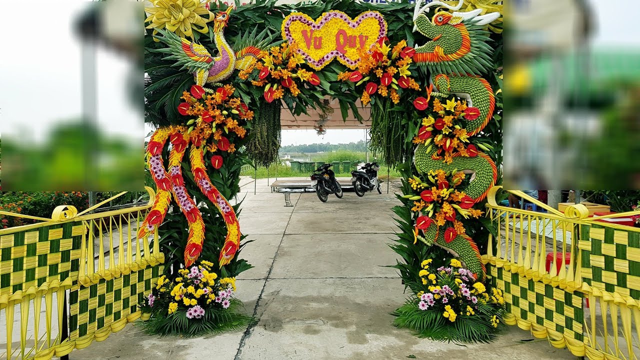 Tổng hợp cổng cưới tuyệt đẹp khiến người xem ngở ngàng| Beautiful wedding gate synthesis