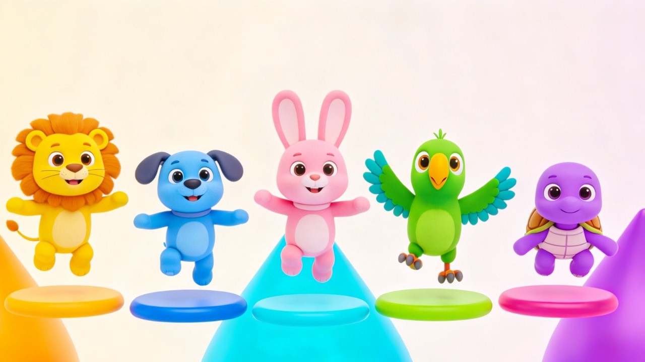 Hop, Roar & Explore! 🐰🦁