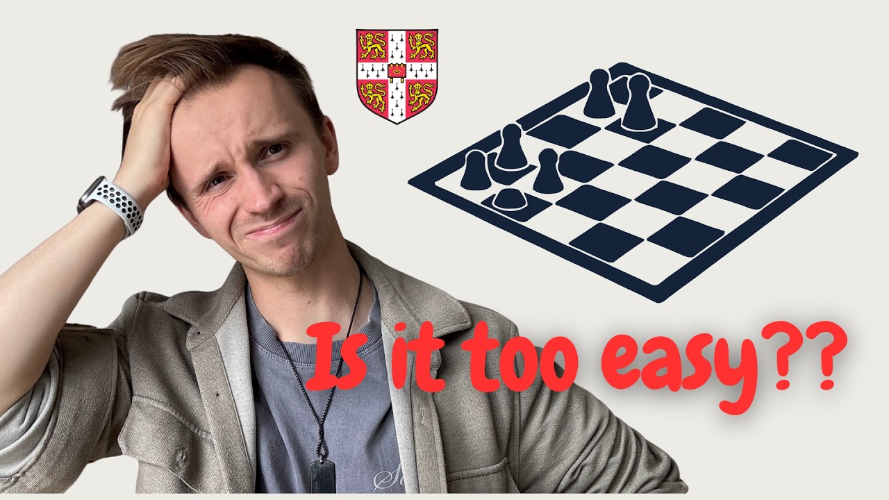 Is this Cambridge Interview question too easy? (Let's make it harder)