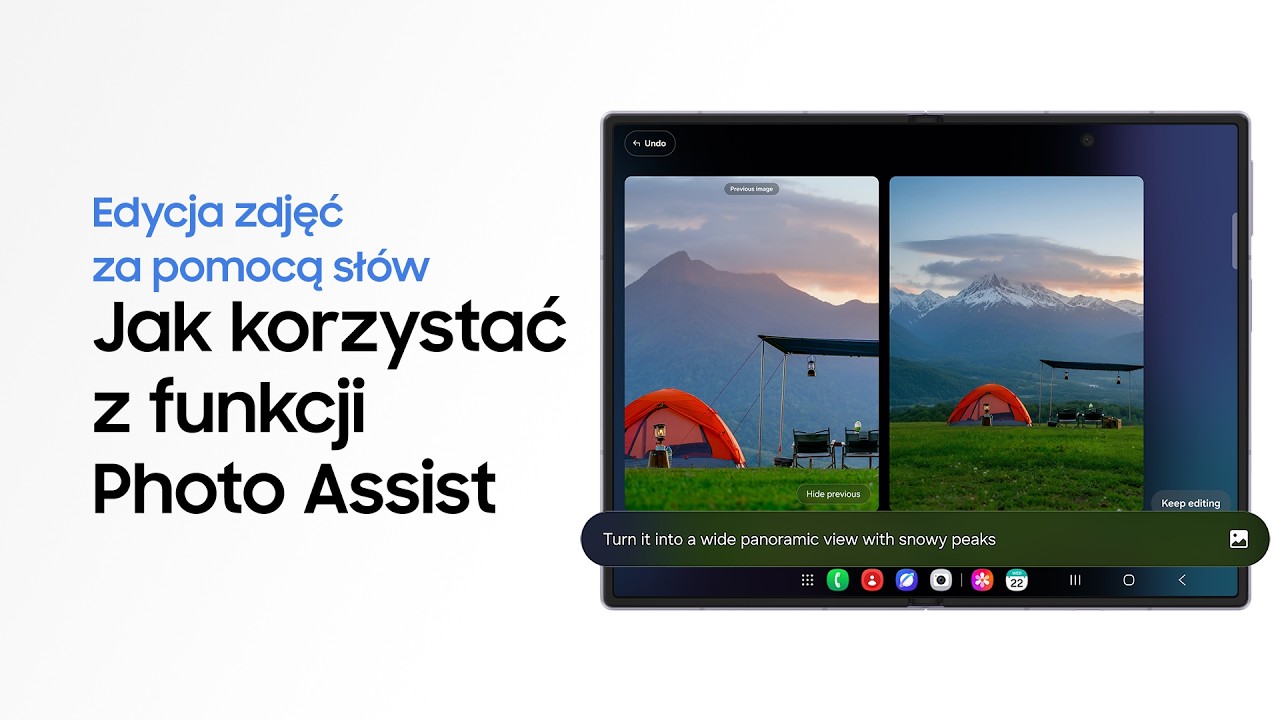 Jak korzystać z Photo Assist? | Galaxy AI | Galaxy Z Fold8 Ultra, Fold8 i Flip8 | Samsung
