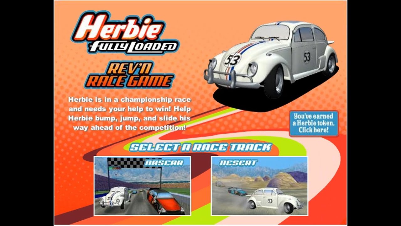 Herbie Fully Loaded: Rev'n Race Game - Full Walkthrough
