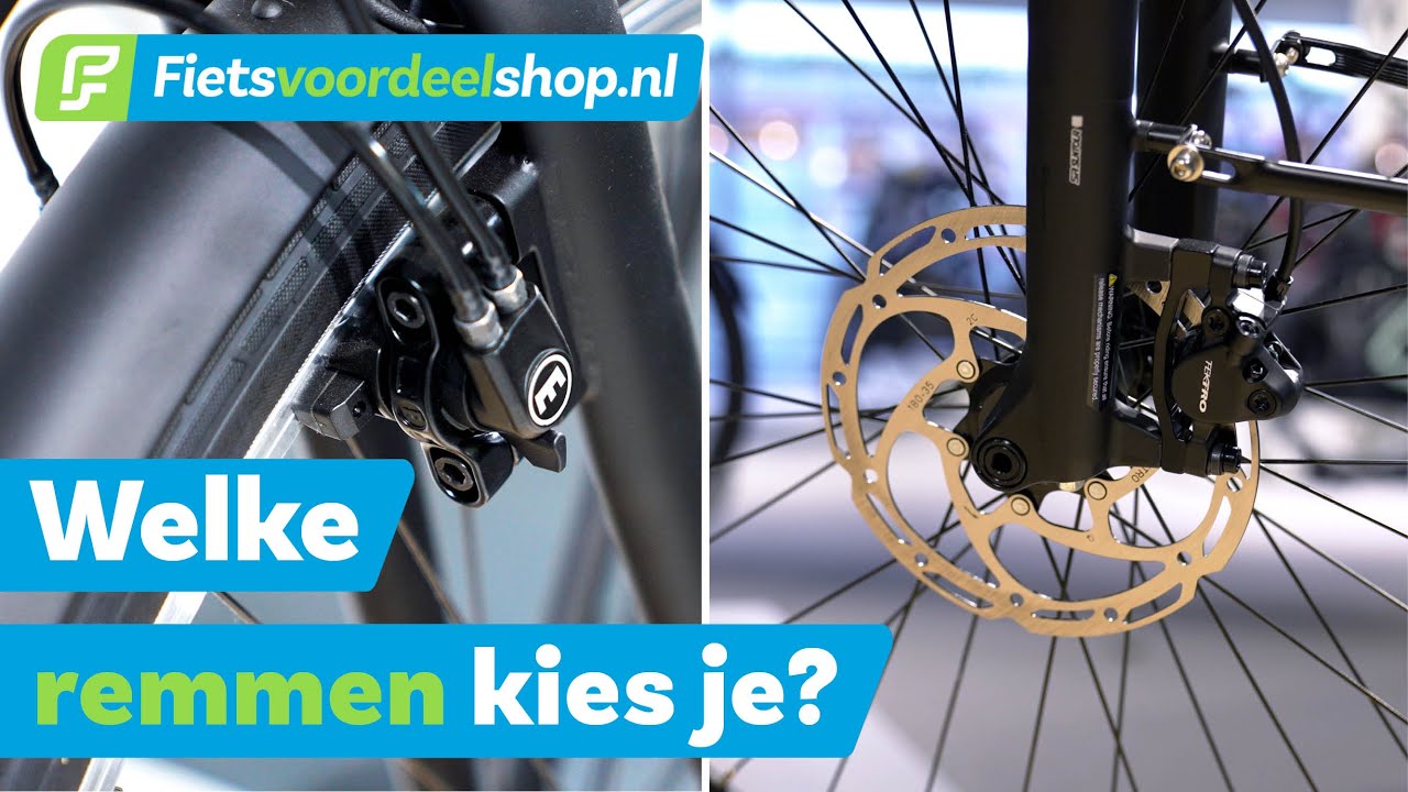 Schijfremmen, Velgremmen of Rollerbrakes? Alles over Remmen voor je Fiets