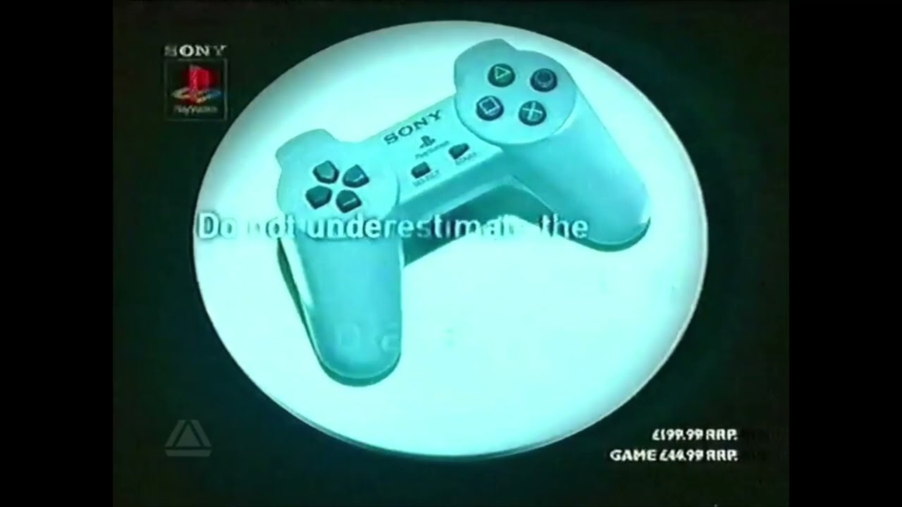Sony PlayStation Adidas Power Soccer UK TV Advert - Saturday 22nd June 1996