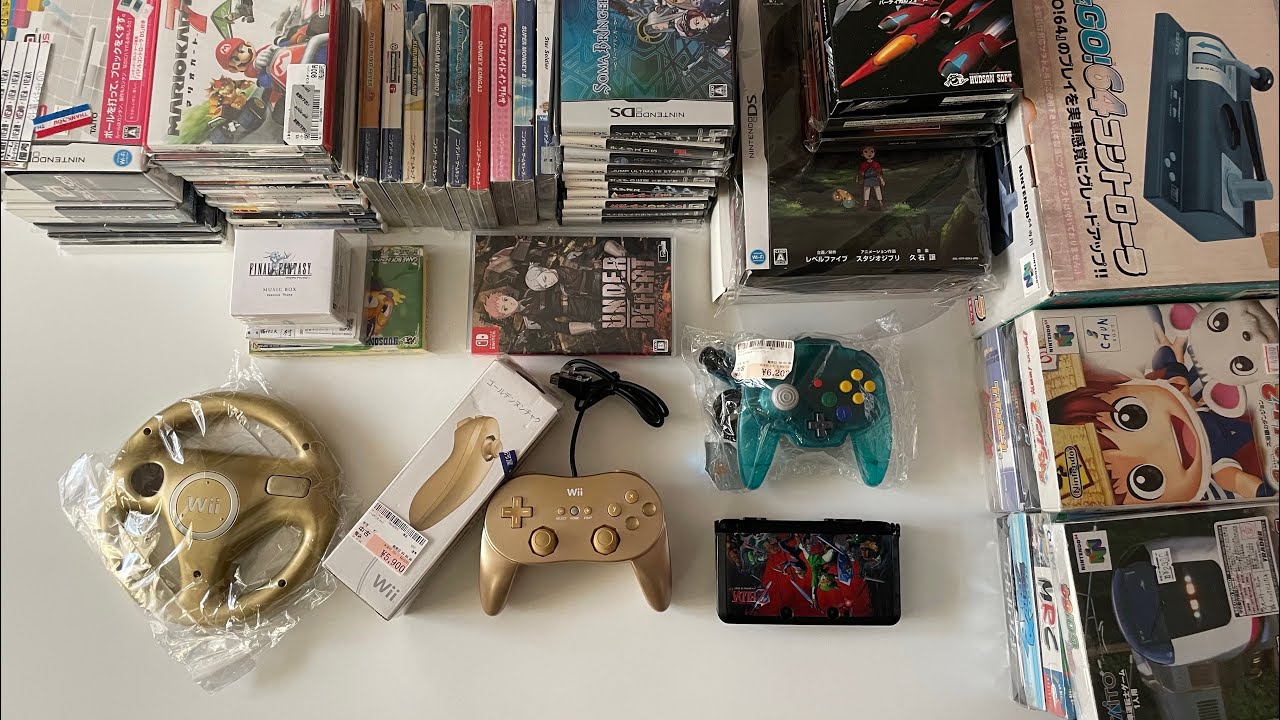 Japońskie zdobycze na różne Nintendo 😉