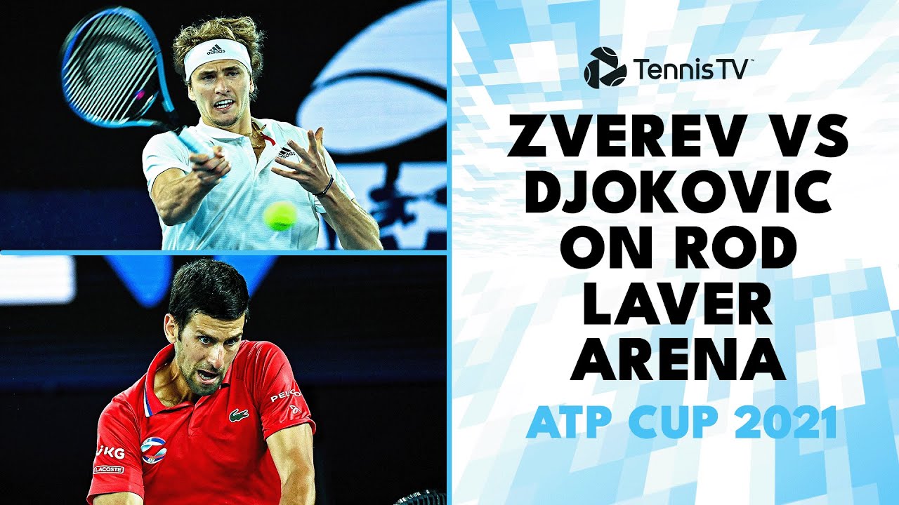 The First Time Zverev & Djokovic Faced Each Other On Rod Laver Arena! | ATP Cup 2021 Highlights
