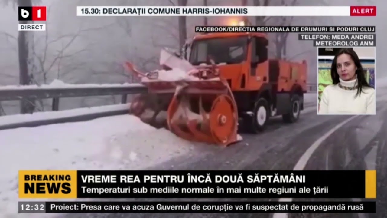VREME REA PENTRU ÎNCĂ DOUĂ SĂPTĂMÂNI_Stiri B1_11 mar 2022