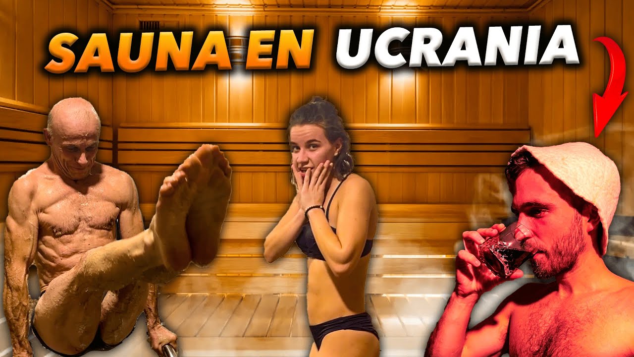 🇺🇦 🇦🇷 Esto pasa cuando una FAMILIA UCRANIANA te invita al SAUNA 😳