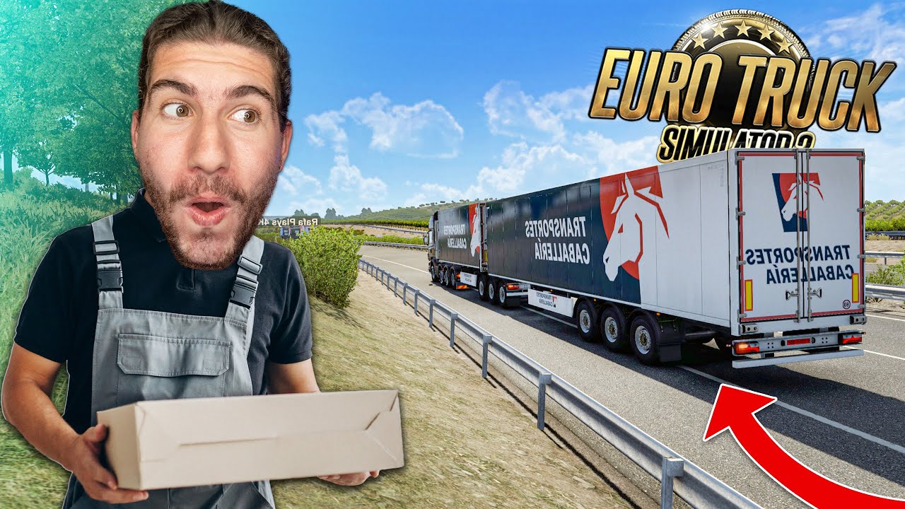 Scania έχω ή Ferrari; 😂Euro Truck Simulator 2 GREEK