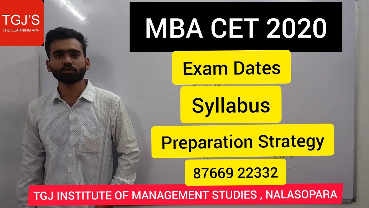 MBA CET 2020 | HOW TO PREPARE | SYLLABUS | EXAM PATTERN | EXAM DATES & STRATEGY