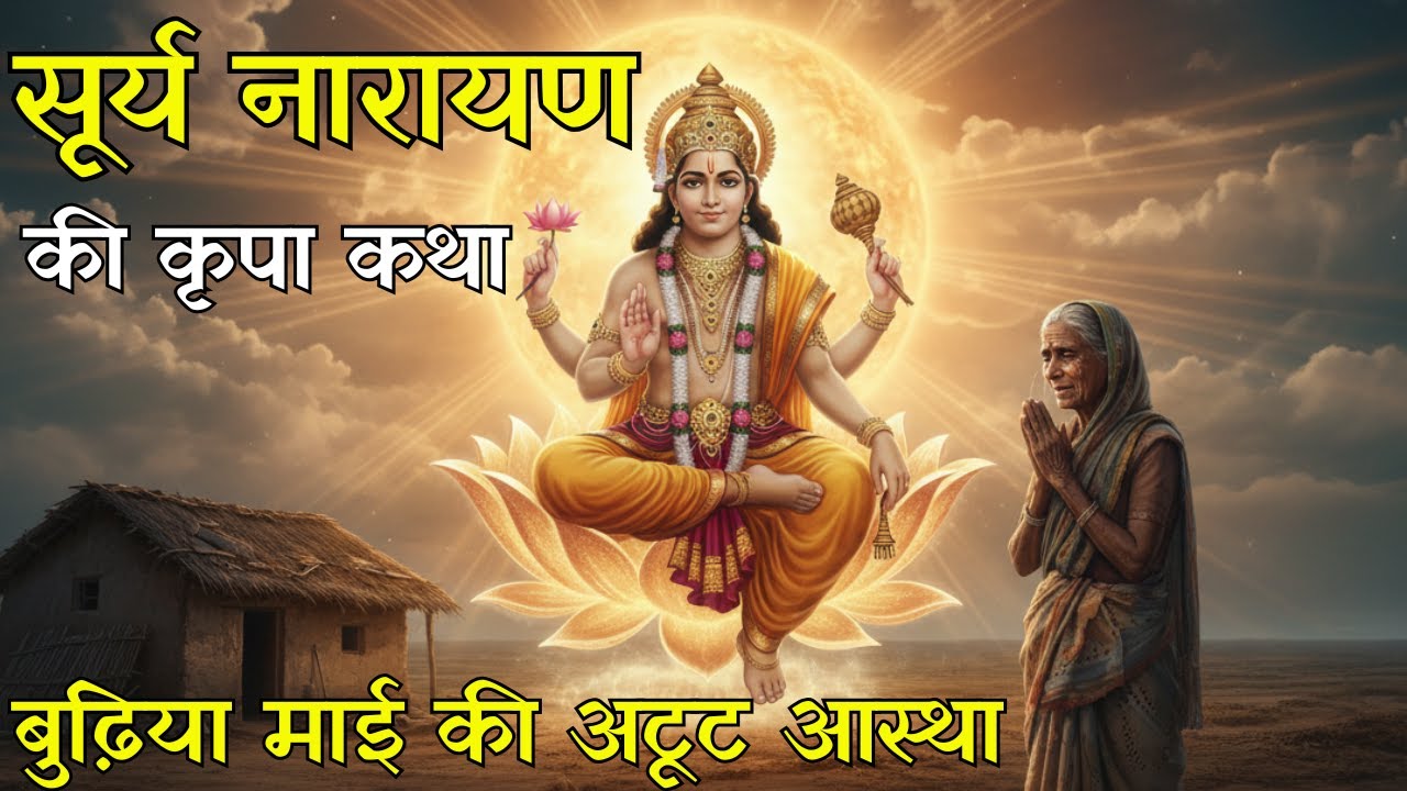☀️ सूर्य नारायण व्रत कथा | रविवार व्रत की चमत्कारी कथा | Poush Maas Special