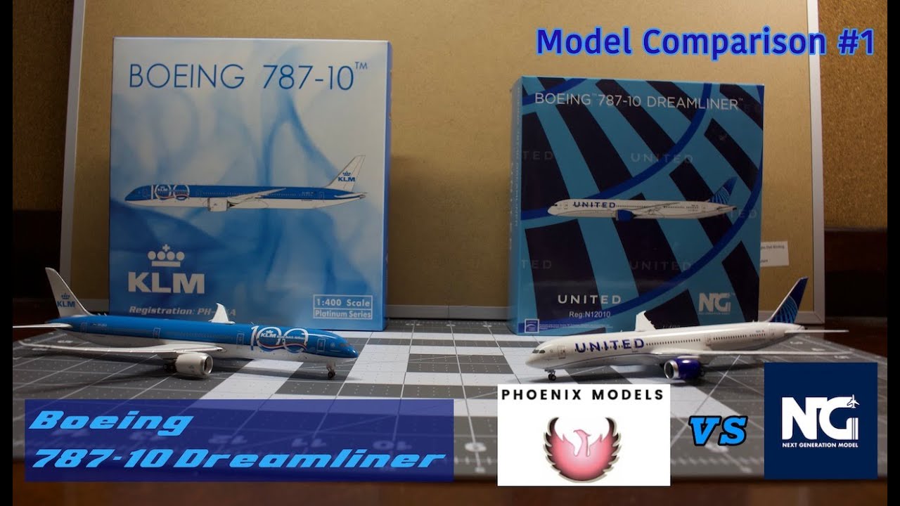 Boeing 787-10 Mold Comparison| Phoenix vs NG Models| Model Comparison #1