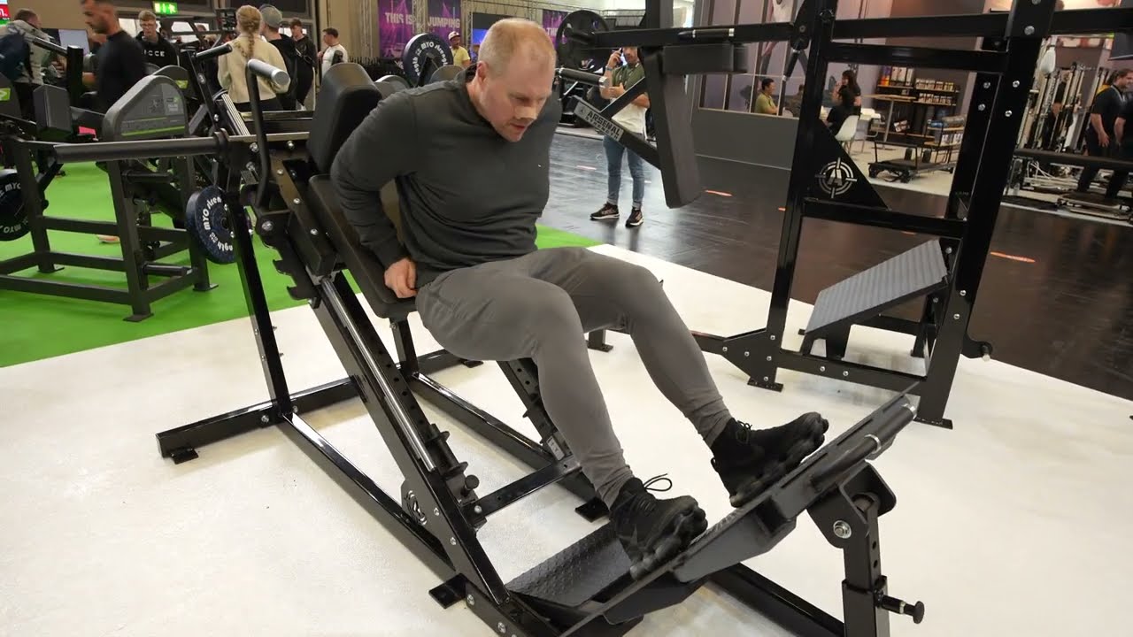 Je teste le hack Squat Arsenal
