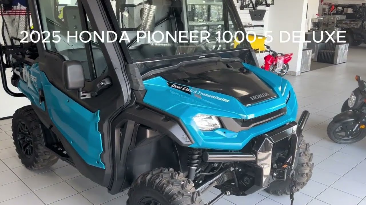 2025 HONDA PIONEER 1000-5 DELUXE WITH CAB / FULL TOUR / KEN'S SPORTS