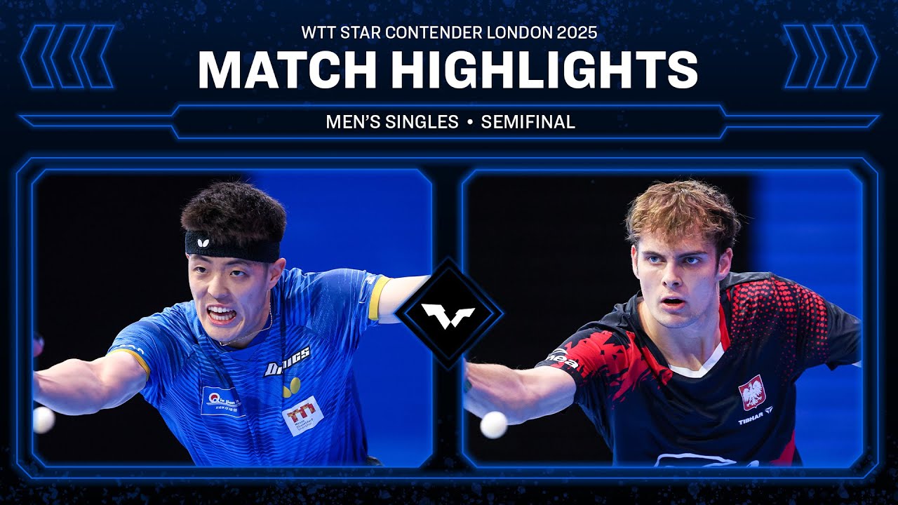 Dang Qiu vs Milosz Redzimski | MS SF | #WTTLondon 2025