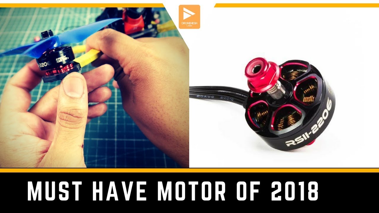 Must Have FPV Drone Racing Motor of 2018!! // Emax RSII 2206 2700kv Review and Flight Footage