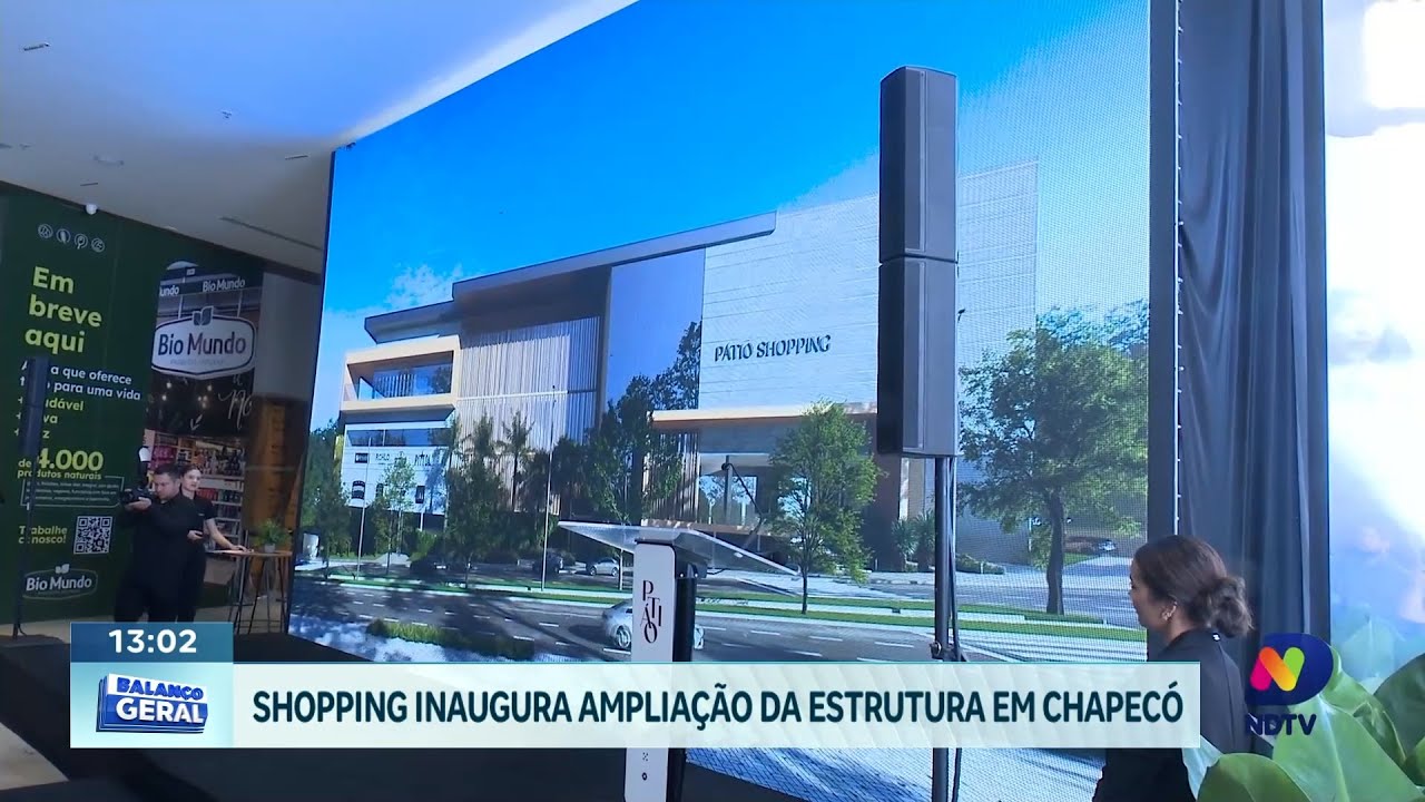 Shopping inaugura ampliação da estrutura em Chapecó