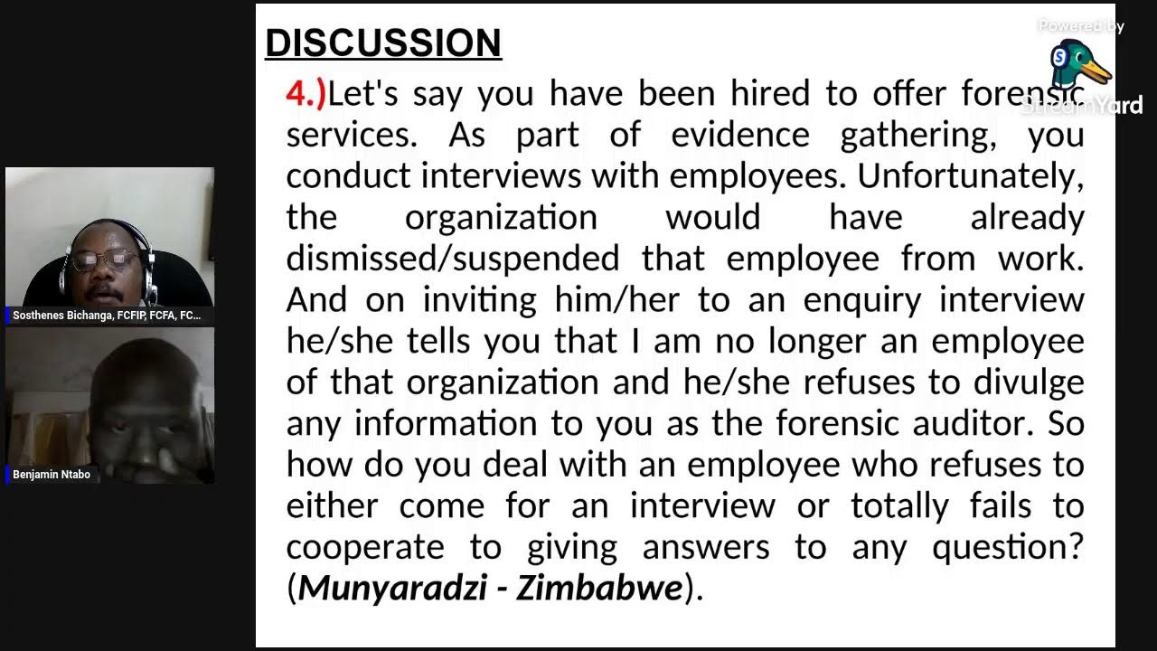 7TH QUESTIONS AND ANSWERS SESSION