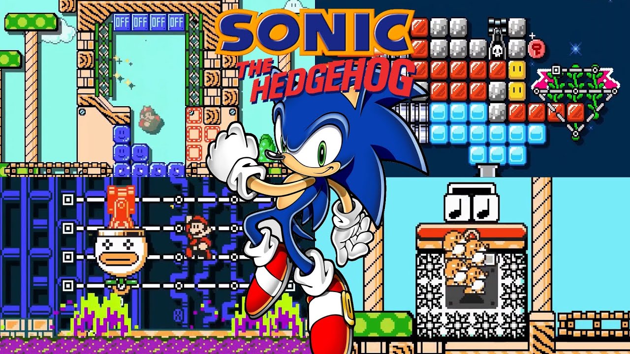 5 Sonic Levels in Super Mario Maker 2
