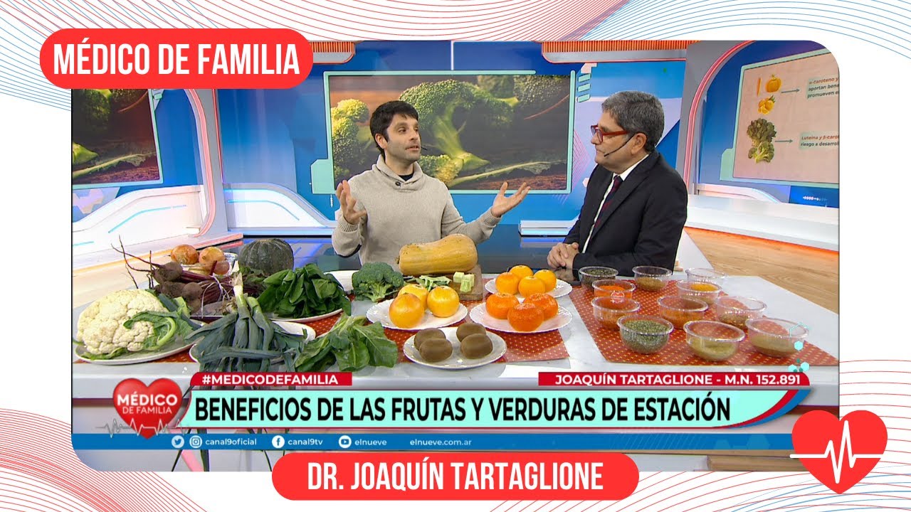 Frutas y verduras de estación | Médico de familia | Dr. Jorge Tartaglione | Dr. Joaquín Tartaglione