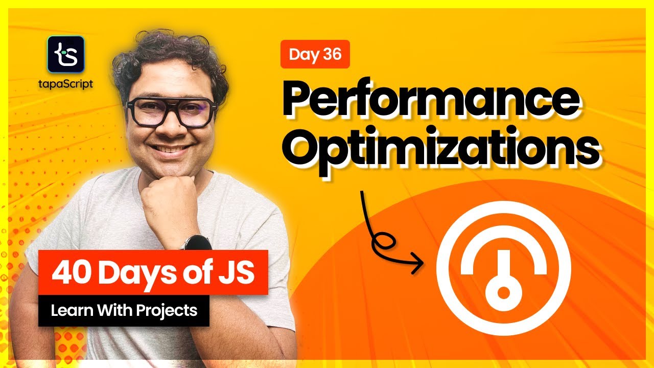 Day 36: Master JavaScript Performance &mdash; Debouncing, Throttling, Memoization Explained 🤩