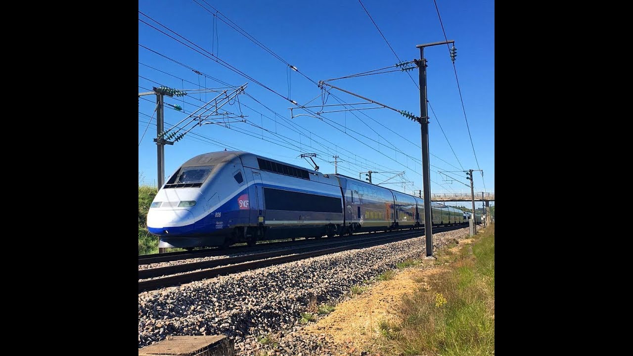 High speed Train TGV/EUROSTAR/VIGIRAIL/OUIGO in France