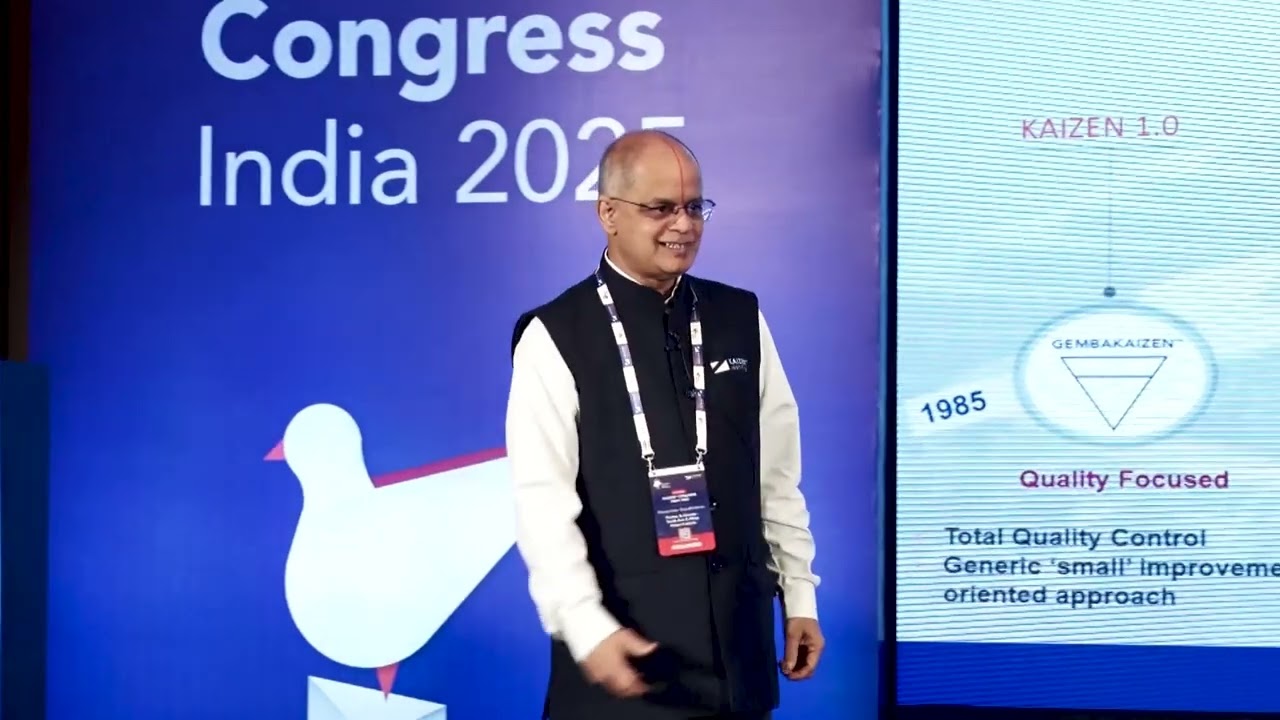 KAIZEN&trade; Congress India 2025 &ndash; Purpose of Leadership in KAIZEN&trade; by Narasimhan Gopalkrishnan