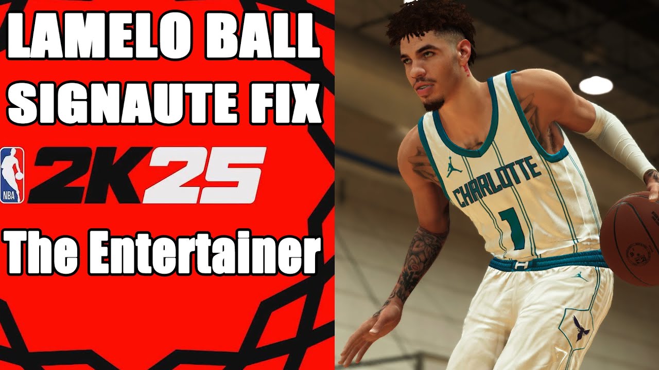 LaMelo Ball Signature Fix NBA2K25