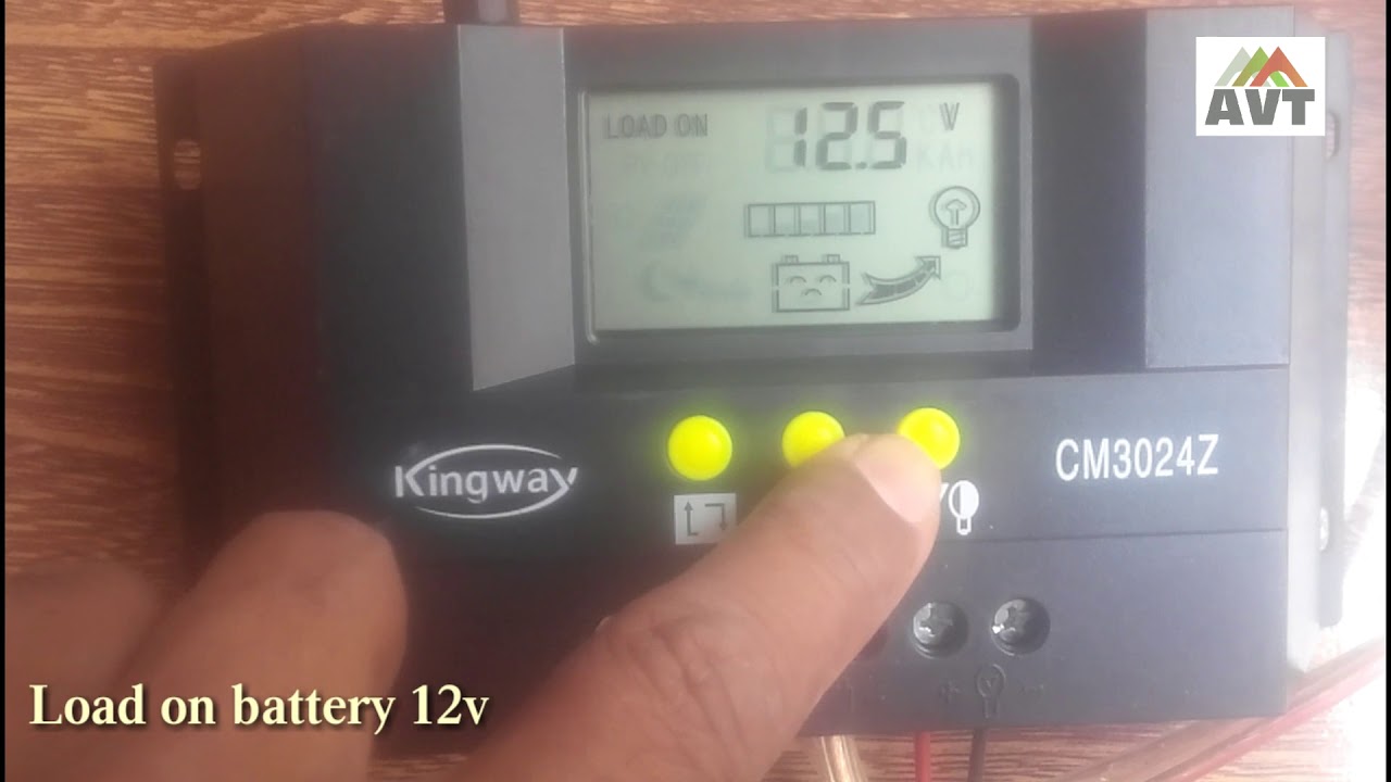 How To Setup PWM Solar charge controller
