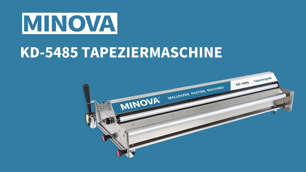 MINOVA wallpapering machine KD-5485 pasting machine #wallpaper  #decorator #tools