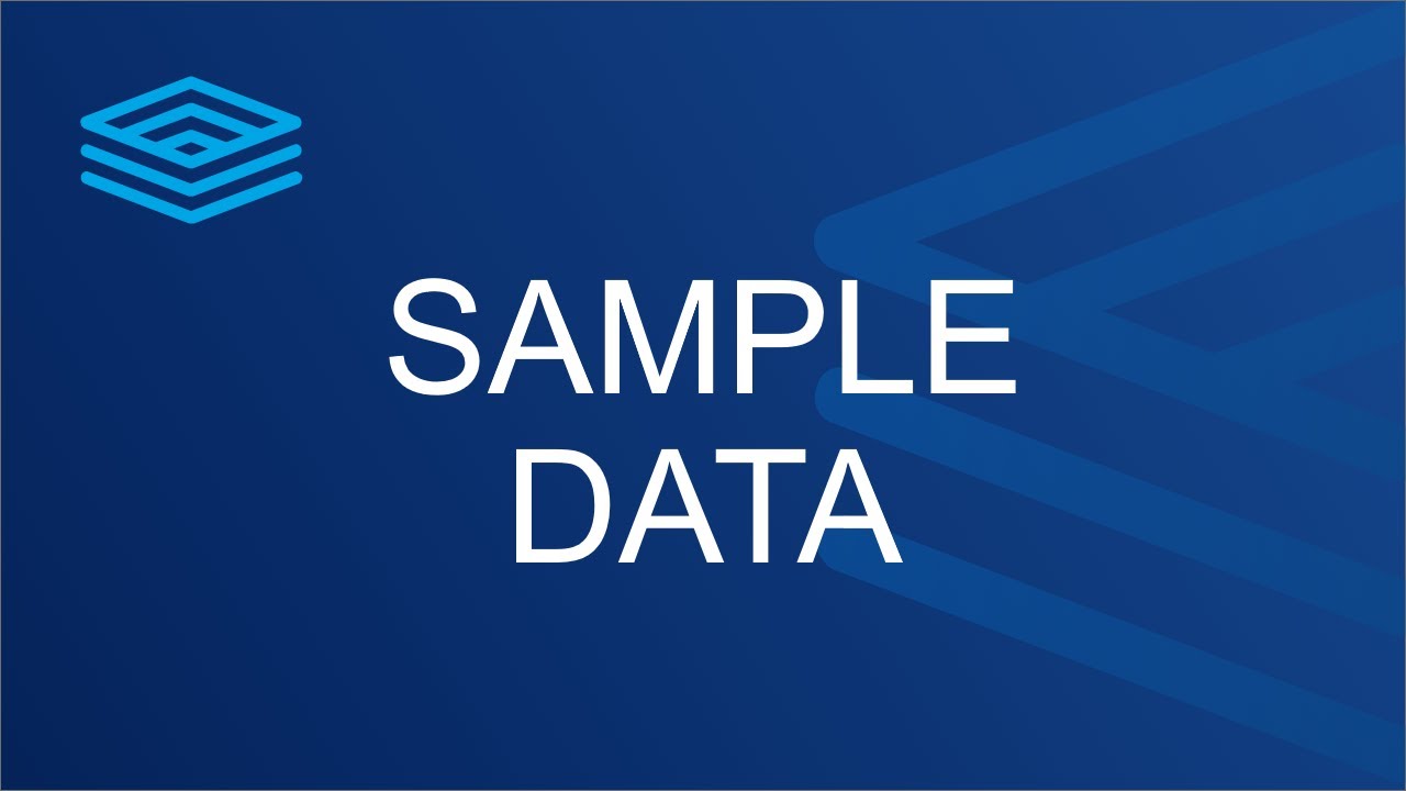Insert sample data