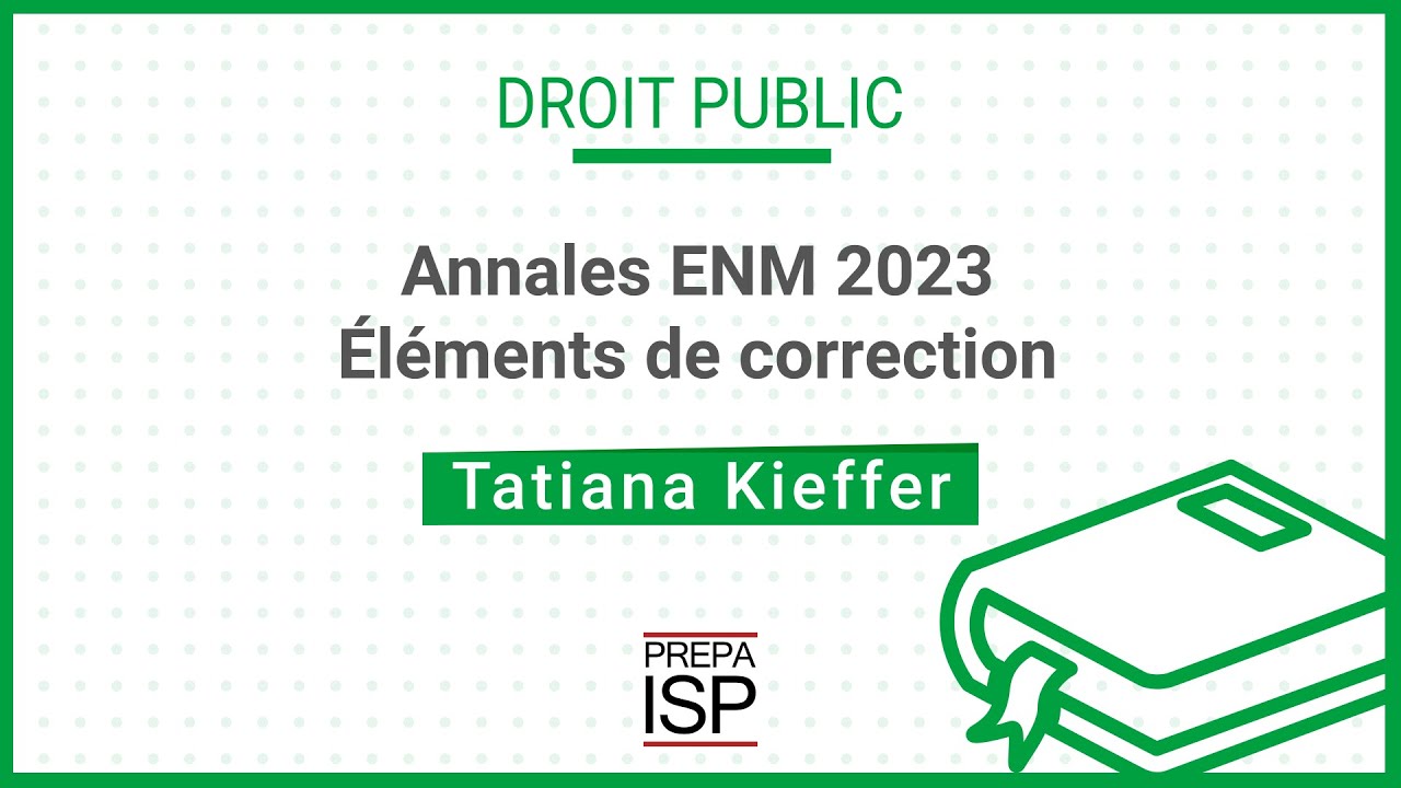 Annales ENM 2023 - Droit public