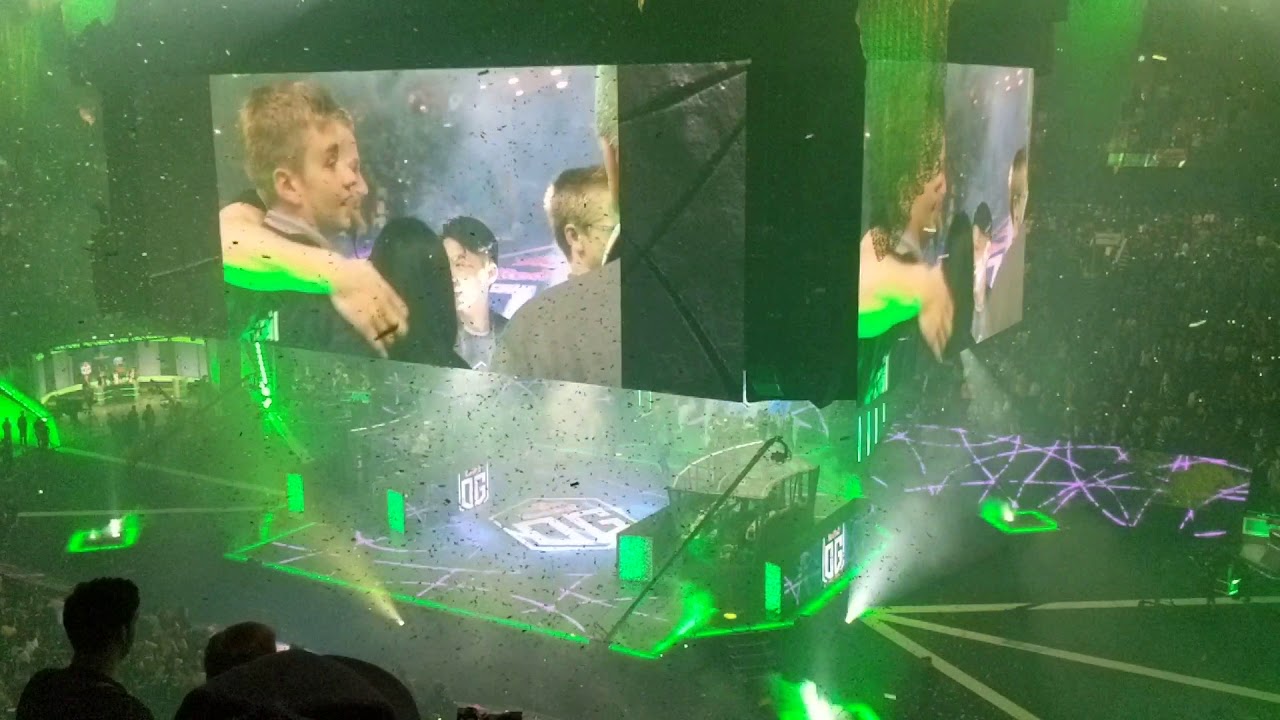 TI8 Crowd Reaction to OG Finals Victory