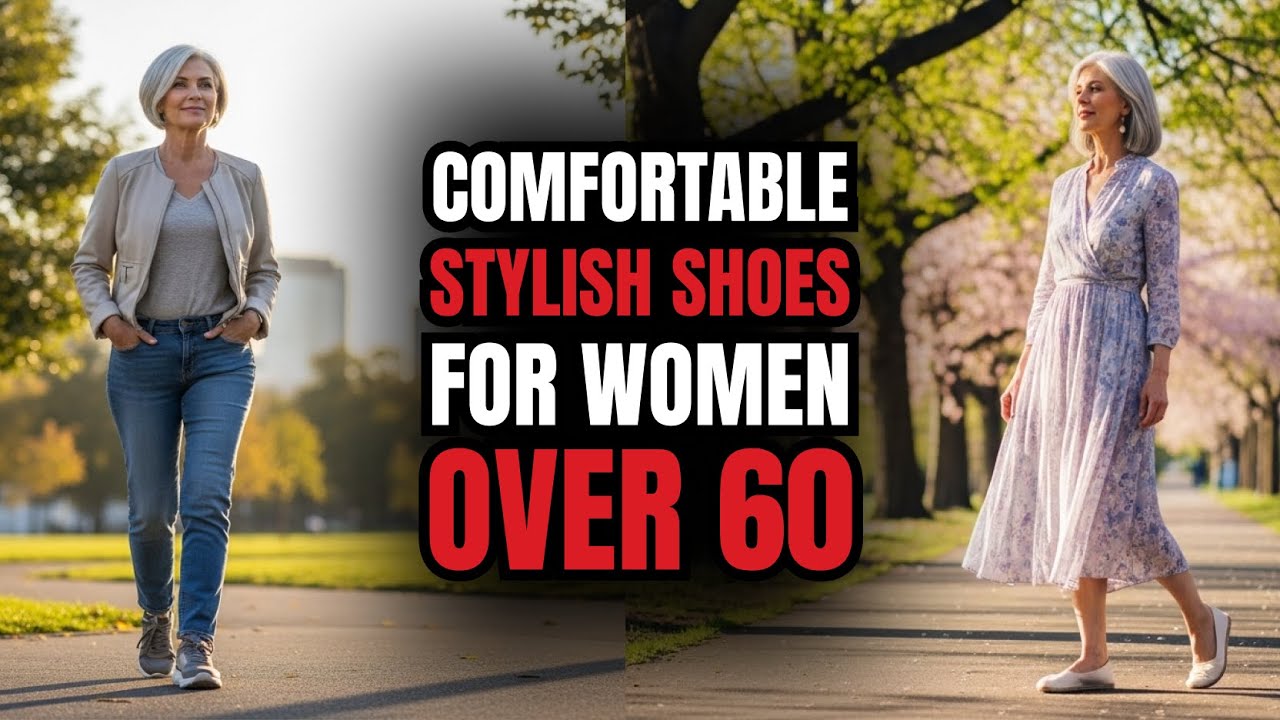 The Most Comfortable & Stylish Shoes for Women Over 60