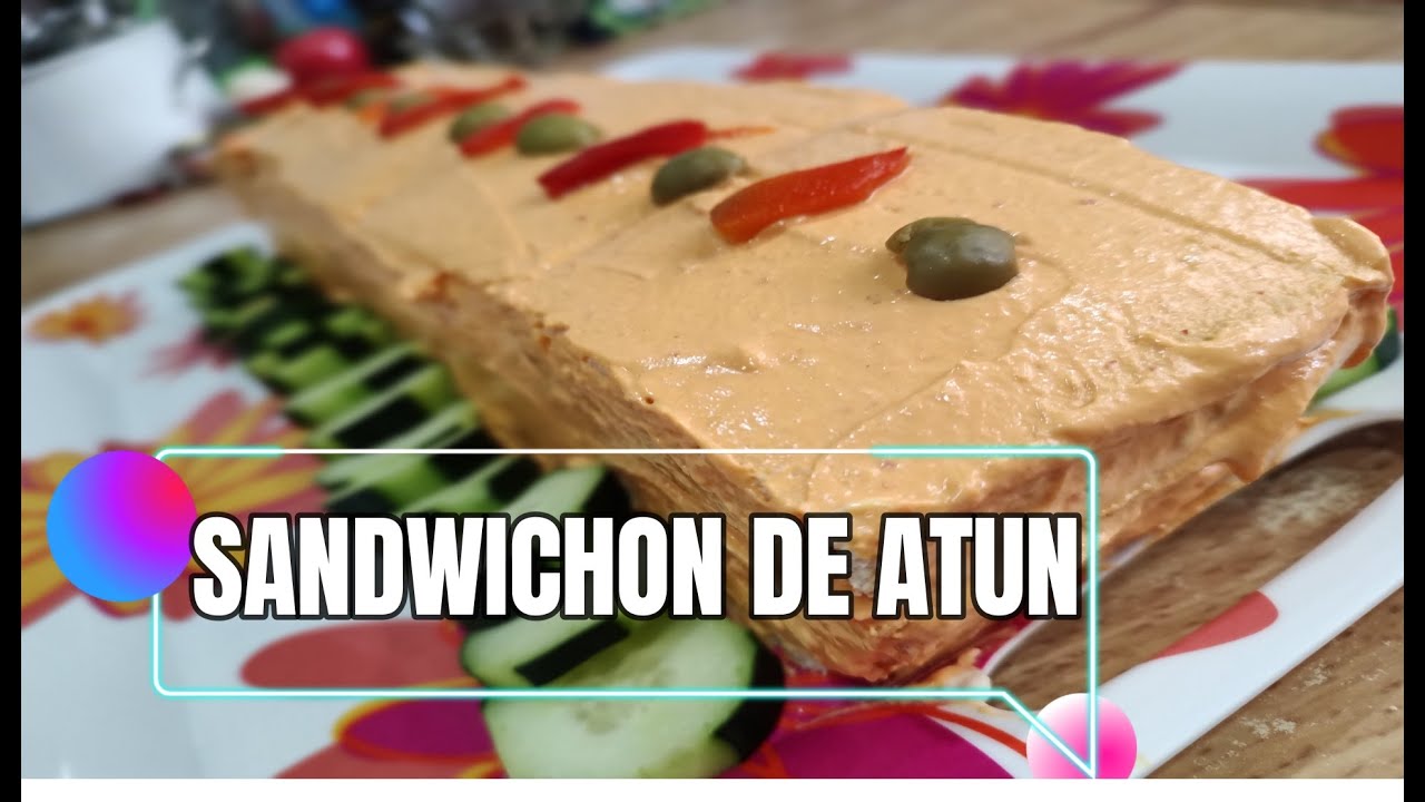 Como hacer sandwichon de atún