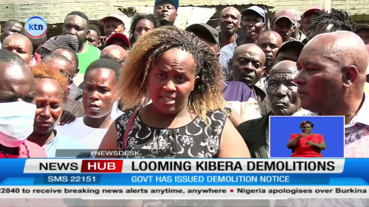 Tension rises in Laini Saba, Kibera following government demolition notice