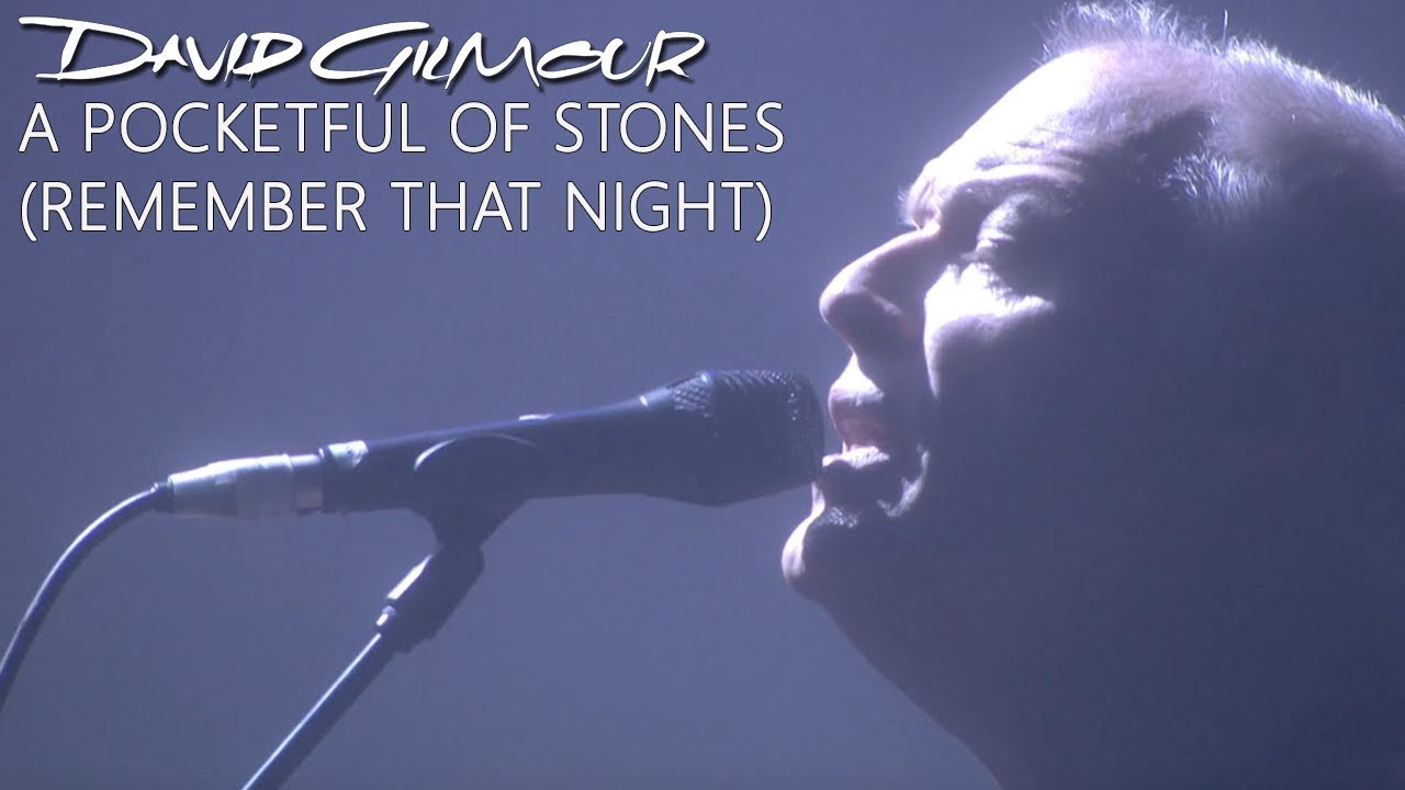 David Gilmour - A Pocketful Of Stones (Remember That Night)