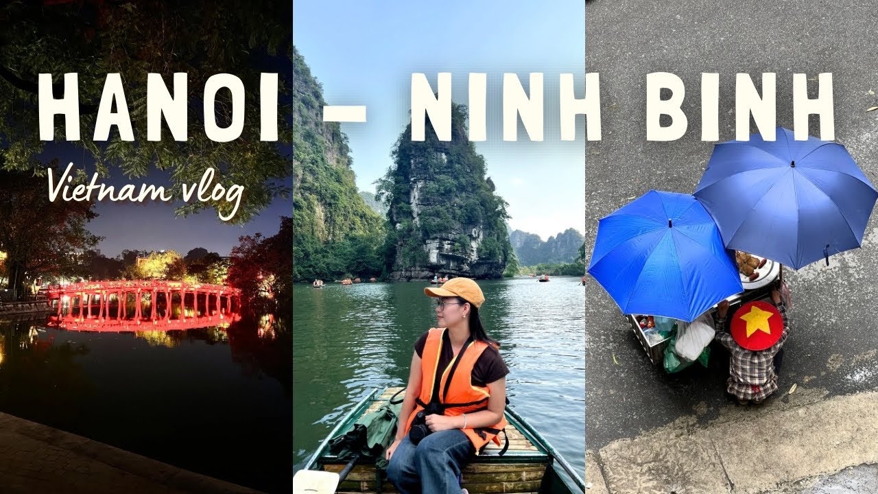 4 Days in Hanoi, Day Trip To Ninh Binh | Vietnam Travel Vlog 3 | Mia and Jay
