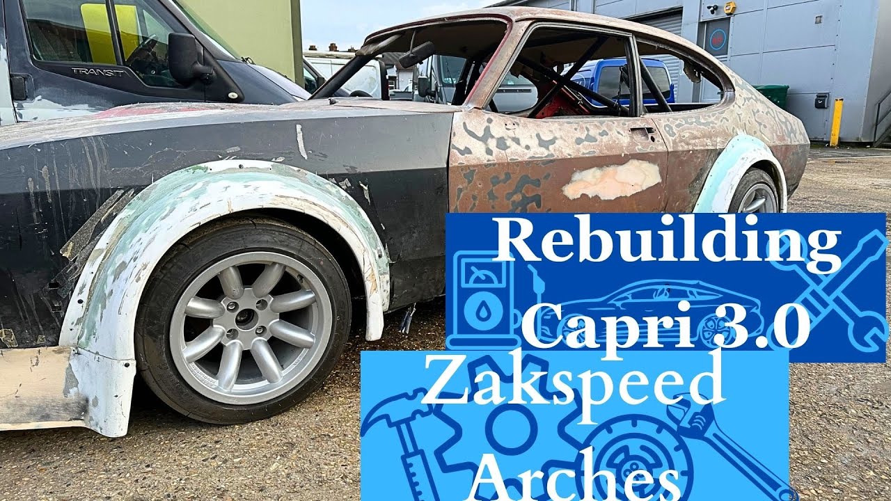 Rebuilding a Ford capri 3.0 v6