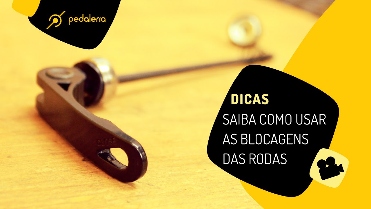 Pedaleria - Como usar a blocagem da roda?