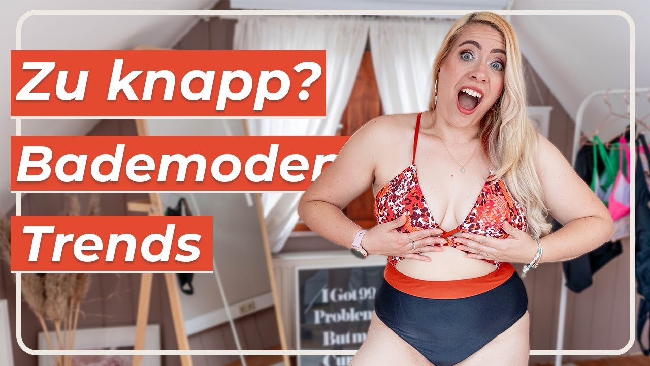 Zu knapp? 👀 DAS sind die BADEMODEN Trends 2023 👙