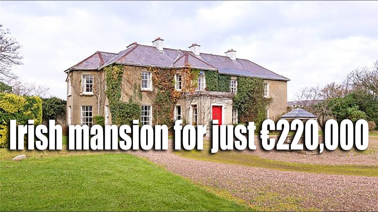 Irish mansion on sale for just €220,000 (what’s the catch?)
