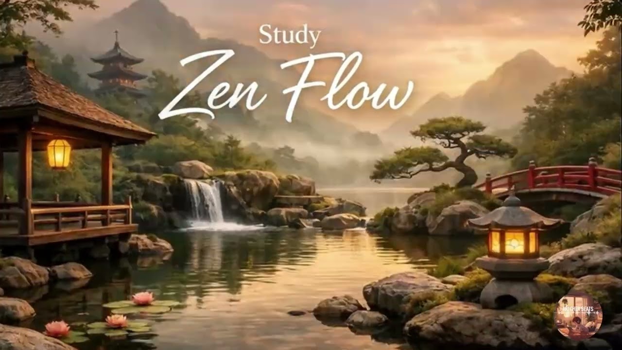 [1 Hour] Study Zen Flow – สมาธิแห่งความนิ่ง | Lofi Beats สำหรับอ่านหนังสือและทำงานอย่างจดจ่อ