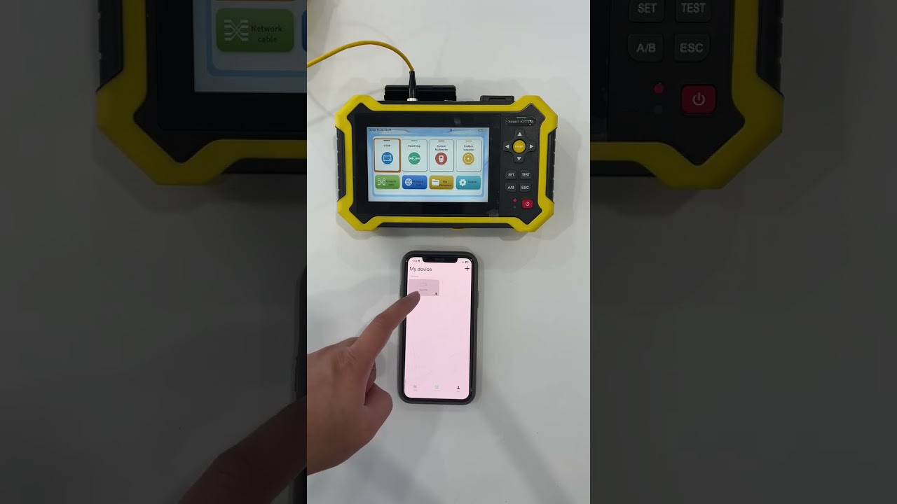 #5inchScreenOTDR #voicebroadcast  #OTDR #GRANDLINK #MADEINCHINA #MANUFACTURE #FTTH #FTTX
