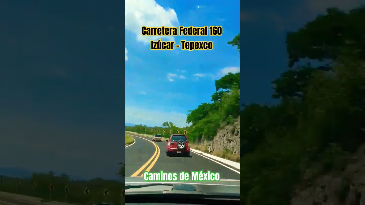 Iz&uacute;car de Matamoros - Tepexco #roadtrip #caminosdemexico #manejaconprecauci&oacute;n #carreteras #nopeajes