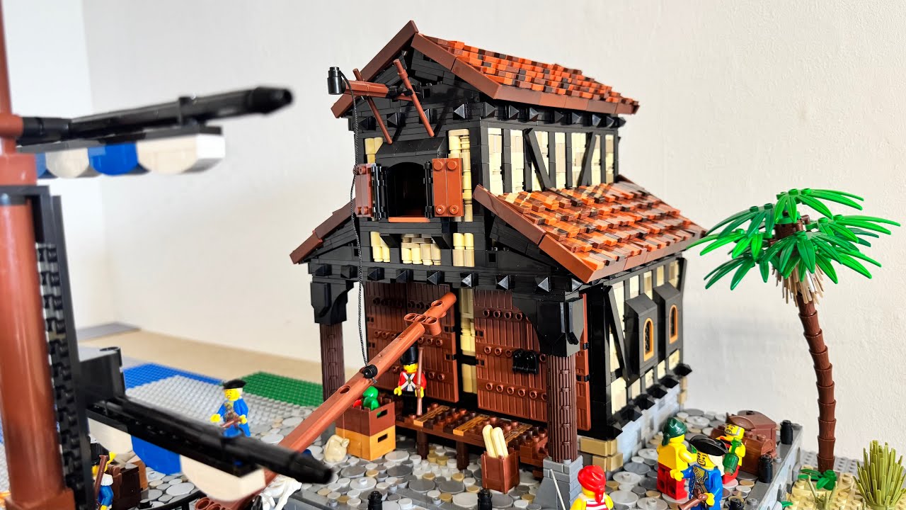 Mega Projekt- LEGO® Pirates of the Caribbean - The Warehouse - Ship in Habour
