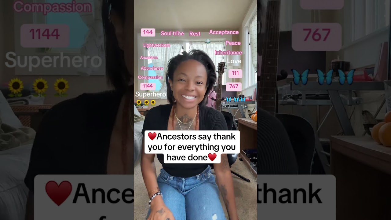 This Is Why Your Ancestors Are Thanking You